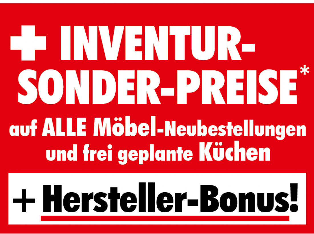 HOMA Inventur sonderpreise 1
